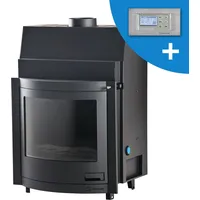 Aquaflam 25 Panorama Automatic Wasserführender Kamineinsatz