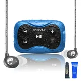 SYRYN 2 Swimbuds Flip Bundle zum Schwimmen mit Musik, 100% wasserdicht, 8 GB (2.000 Songs oder 138 Stunden Audio), Drag & Drop MP3, AAC, M4a, FLAC mit PC oder Mac, kein Spotify oder anderes Streaming