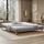 Homestyle4u Polsterbett 180 x 200 cm Grau