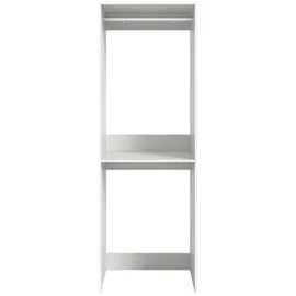 Möbel Boss Waschmaschinenschrank Free 66 x 66 x 196 cm Weiß