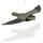 Relaxdays Raubvogel Attrappe Gelb/Grau/Schwarz