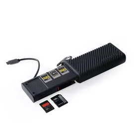 PGYTECH CreateMate CFexpress Type A/SD Kartenleser-Hülle (klassisches Schwarz)
