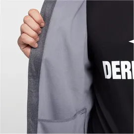 derbystar Primo Kapuzenjacke grau/schwarz 4XL