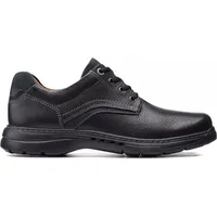 CLARKS Leder-Sneakers "Un Brawley Pace" in Schwarz, - 42