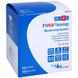 FINK & WALTER GMBH Mullkompressen 5 x 5 cm steril 50 St.