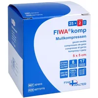 FINK & WALTER GMBH Mullkompressen 5 x 5 cm steril 50 St.