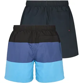 Vinson Badeshorts VINSON VMRudcott Schwarz/Azureblau L