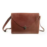 Harold's Fold Handbag Clutch L Cognac