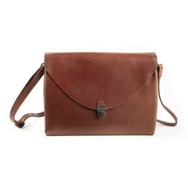 Harold's Fold Handbag Clutch L Cognac