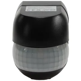 ChiliTec Bewegungsmelder "CBM-Slim" 180° LED geeignet, IP44, 1-800W, schwarz
