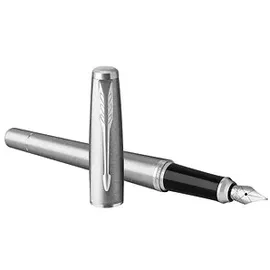 Parker URBAN Metro Metallic Patronenfüller silber M (mittel), 1 St.
