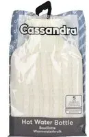 Cassandra Bouillotte Housse Tricot Blanche 1,8L 1 pc(s)