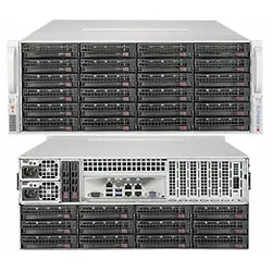 Supermicro SuperStorage Server 6049P-E1CR36H - Server - Rack-Montage - 4U - zwei