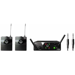 AKG WMS 40 Mini Dual Instrumental Set - Gitarrensender