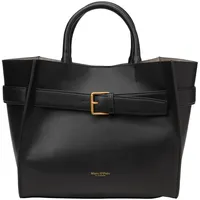 Marc O'Polo Clara Shopper Tasche Leder 31 cm schwarz