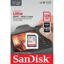 SanDisk Ultra SDXC Speicherkarte 128 GB