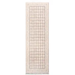 Orientteppich MORGENLAND "Orientteppich - Afarinesh - rechteckig", schwarz, B:100cm H:6mm L:200cm, Acryl, Teppiche