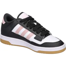 adidas Rapid Court Low Kinder Weiß/Schwarz/Pink 38