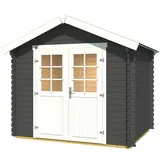 2,5 x 2,5 m graphitgrau