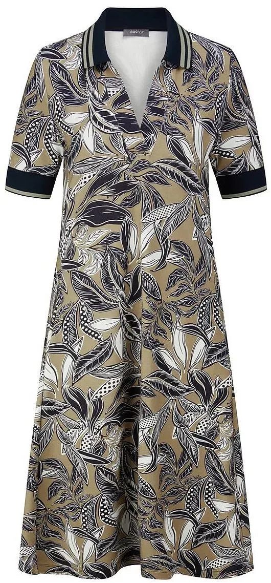 Jersey-Kleid BASLER mehrfarbig, 46