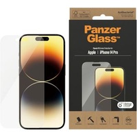 Panzer Glass PanzerGlass Classic Fit AntiBacterial für Apple iPhone 14 Pro