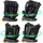 XOMAX 946i Kindersitz drehbar 360° mit ISOFIX, Liegefunktion I mitwachsend I 0-36 kg, 0-12 Jahre, Gruppe 0/1/2/3 I 5-Punkt-Gurt und 3-Punkt-Gurt I Bezug abnehmbar, waschbar I ECE R129