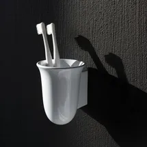 Laufen Zahnbürstenhalter Weiß