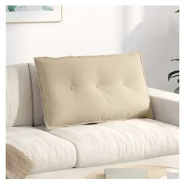 vidaXL Rückenkissen 80 x 50 cm Creme