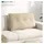vidaXL Rückenkissen 80 x 50 cm Creme