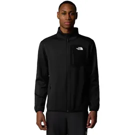 The North Face Crest Fleecejacke Schwarz XL