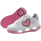 BREEZY ROLLERS 2195670, Blast LED, weiss/pink | Gr.: 35
