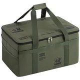 Pineeseatile Camping-Aufbewahrungsbox, wasserdichte große Campingtasche, tragbarer Camp-Küchen-Organizer für den Außenbereich – 42 l grün, Aufbewahrungstasche