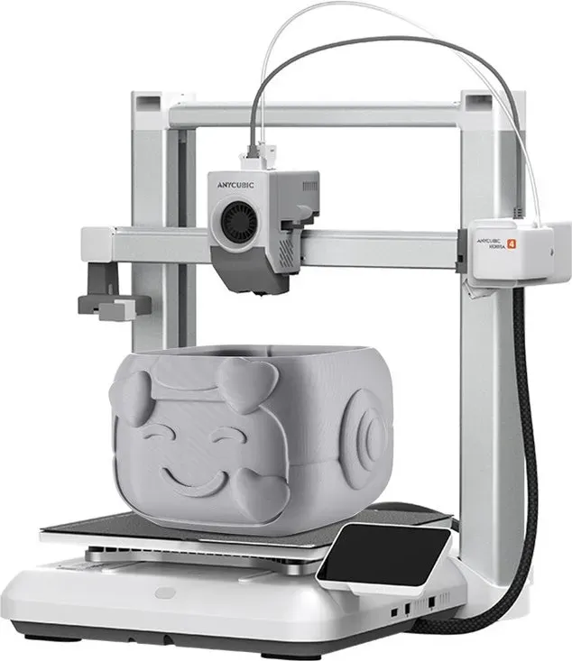 ANYCUBIC Kobra 4 3D-Drucker, LeviQ 3.0 automatische Nivellierung, 49-Punkt-Nivellierung, Präzision < 0,02 mm, perfekte erste Schicht, keine manuelle Einstellung erforderlich