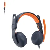 Logitech Zone Learn Wired On-Ear Headset for Learners, 3.5mm AUX