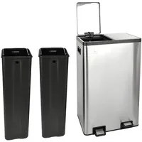 Svita Mülltrennsystem 60 l Silber