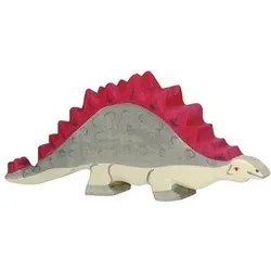 HOLZTIGER 80335 Stegosaurus ca. 17,5 x 2,3 x 7,5 cm, Holz