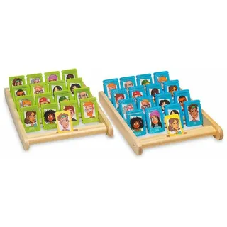 CAYRO Wooden My First Who ́s Who 25x18x33 Cm Brettspiel - Multicolor - One Size