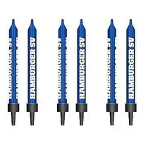 Hamburger SV HSV Geburtstagskerzen Kerzen Geburtstag Dekoration 10er-Set