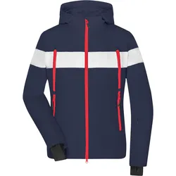 Damen Wintersport Jacke - Farbe blau, weiß - Größe L