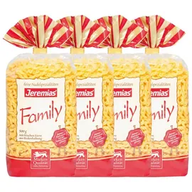 eiernudeln Jeremias Schlingli Classic Frischei Family Nudeln, 500g 4er Pack