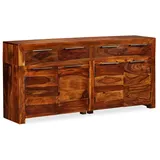 vidaXL Sideboard Massivholz 160x35x75 cm