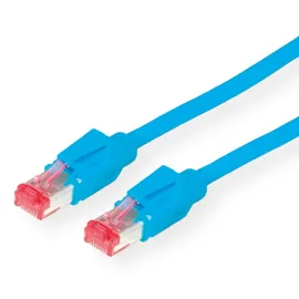 Draka Comteq DRAKA Patchkabel Cat.6 (Class E) HP-FTP, UC400, LSOH, blau, 2 m