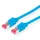 Draka Comteq DRAKA Patchkabel Cat.6 (Class E) HP-FTP, UC400, LSOH, blau, 2 m