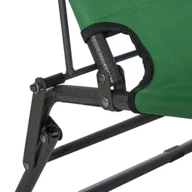 SPRINGOS Sonnenliege  klappbar grün