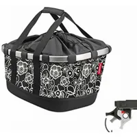 KLICKfix Bikebasket GT Uniklip 2 schwarz