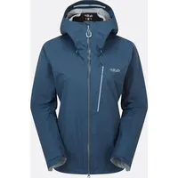 Rab Damen Firewall Alpine Jacke (Größe XL, blau)