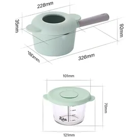 neoflam inc. Neoflam BÉBÉ Kochtopf 18cm Set - Mint - Türkis
