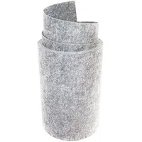 zaun|zu® Sichtschutzstreifen 255 cm Silber Vlies