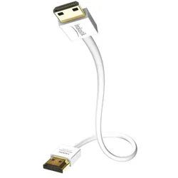 in-akustik High Speed HDMI Ethernet Premium XS 3,0m weiß