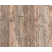 A.S. Création Vliestapete Best of Wood`n Stone 10,05 m x 0,53 m 954053 beige/braun